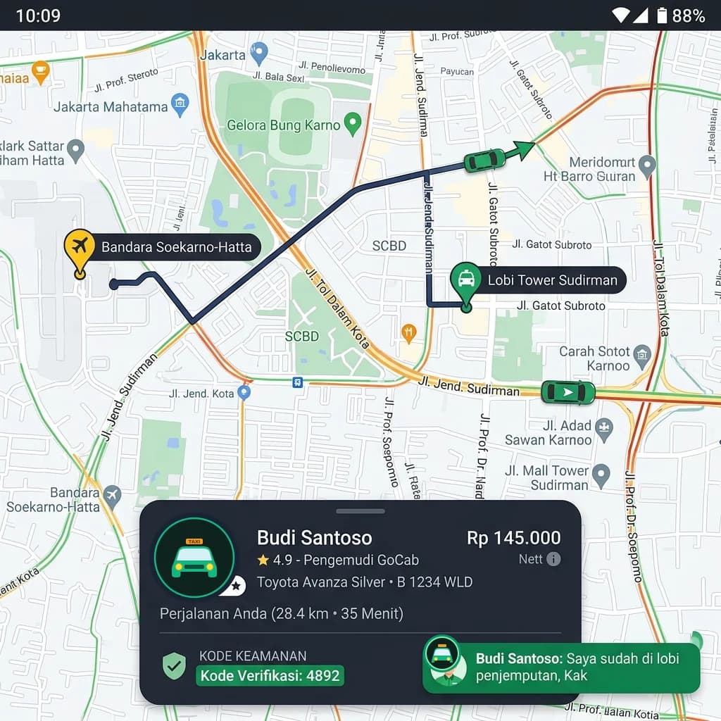 Aplikasi Taksi Online oleh Muhamad Wildan